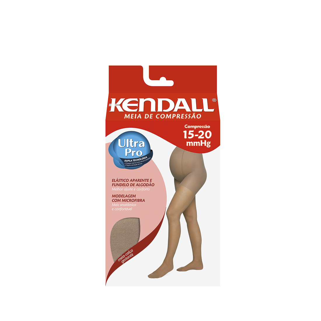 MEIA CALÇA KENDALL 15-20 MMHG GESTANTE COM PONTEIRA 1653